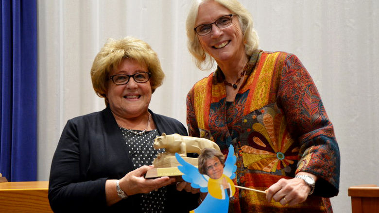 Carole Bookhamer and Barbara Wiens-Tuers
