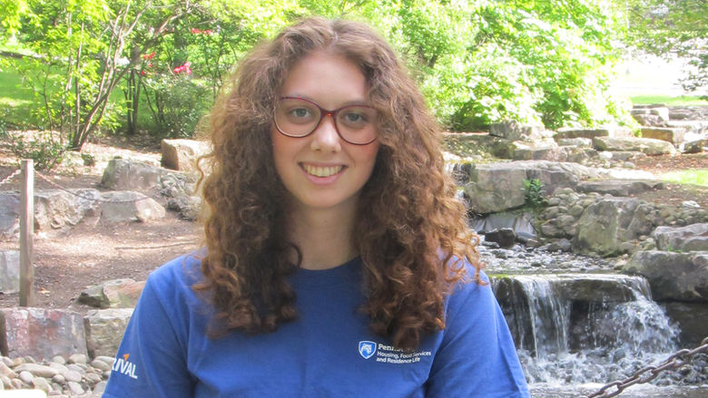 Resident Assistant Erin Tavani