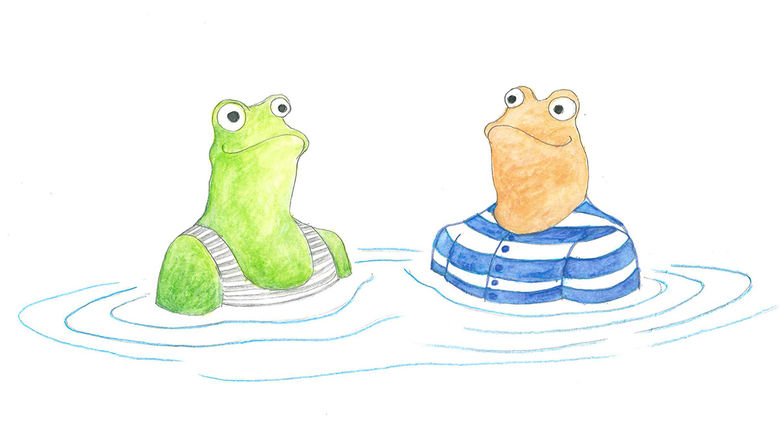 Frog and Toad Art Work