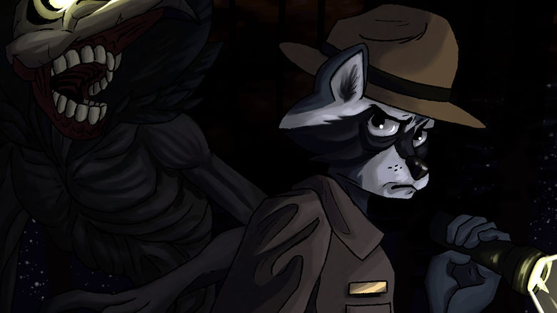 Artwork from Noah Schenk's Greetings from Mapledew video game