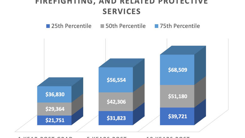Earnings Report: Homeland Security, Law Enforcement, Firefighting and Related Protective Services