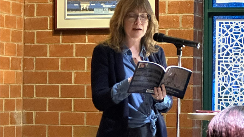 Lee Peterson reads from her new book of poetry, In the Hall of North American Mammals.