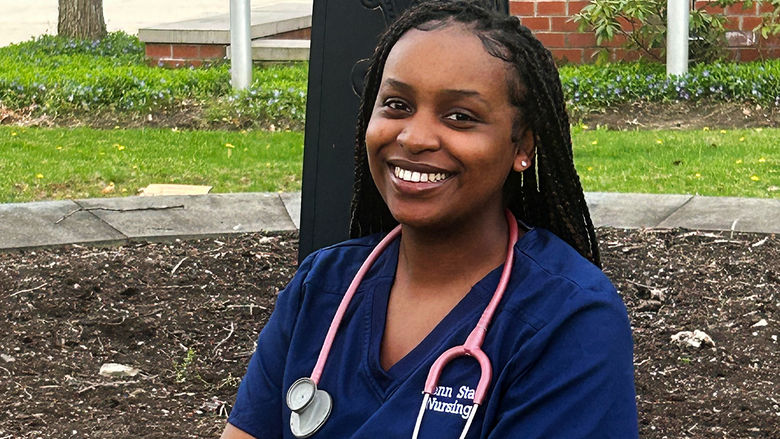 Penn State Altoona nursing student Deyanna Dye