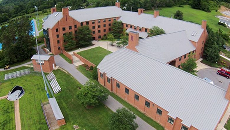 Cedar Residence Hall - Aerial View