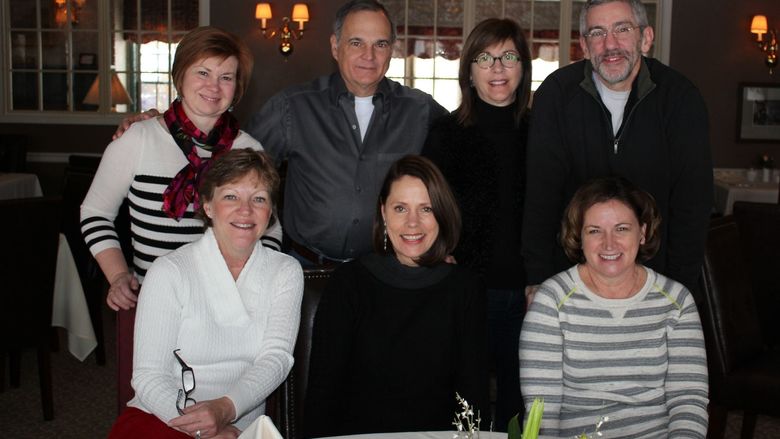 Linda Latsko-Lockhart with friends made at Penn State Altoona