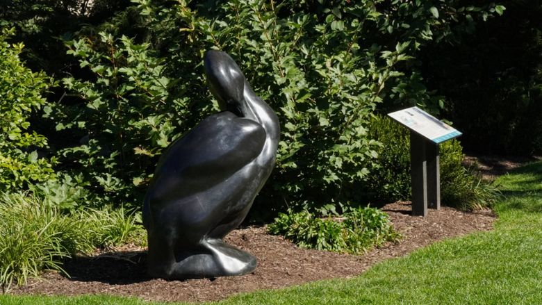 Labrador Duck statue
