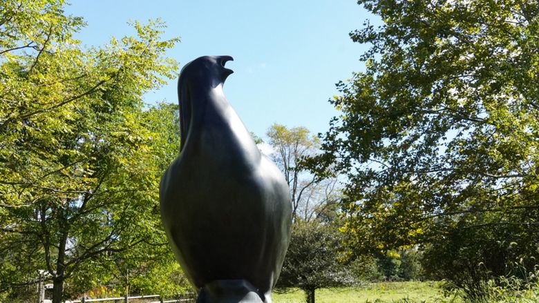 Heath Hen statue