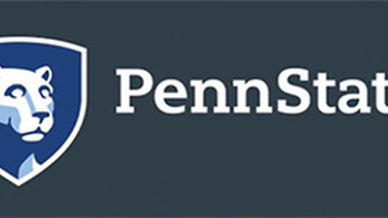 Two-color reverse mark on dark gray