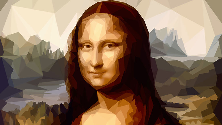 Mona Lisa graphic