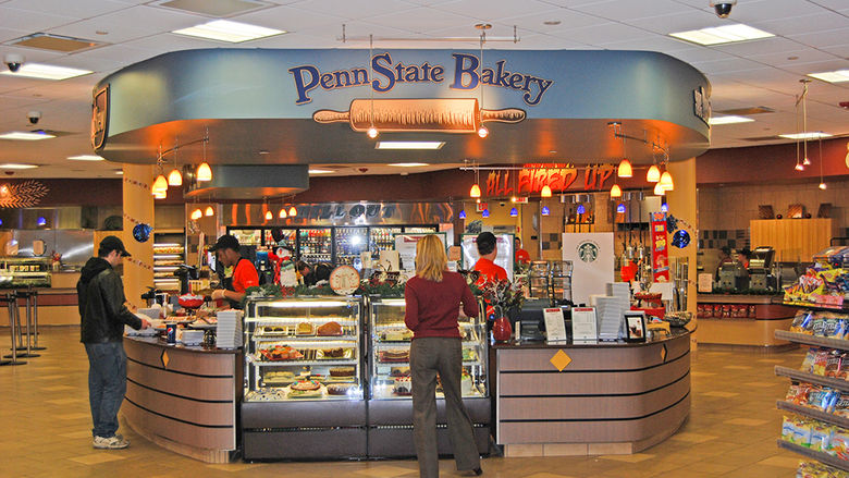 Port-Sky Cafe Penn State Bakery Station