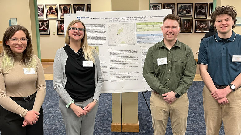 Penn State Altoona science students