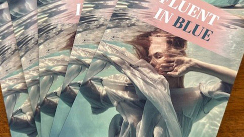 Erin Murphy, professor of English, read from her new book of poetry, Fluent in Blue.