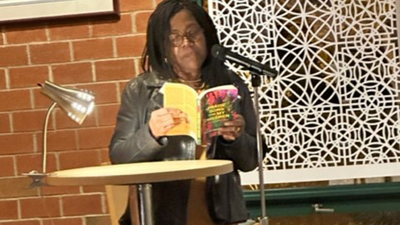 Patricia Jabbeh Wesley, professor of English, reads from her latest book of poetry.