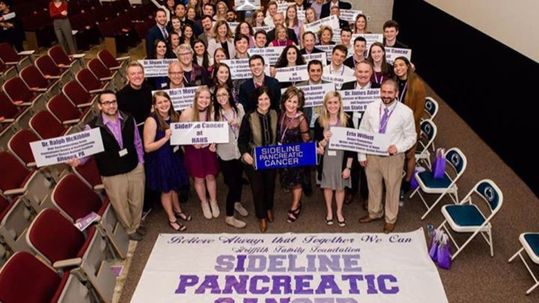 Attendees of the 2019 symposium on pancreatic cancer