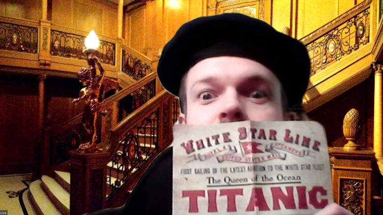 Jared Frederick on the Titanic