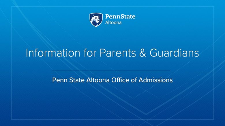 Admissions Information for Parents and Guardians
