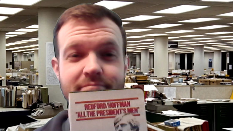 Jared Frederick as a Washington Post employee