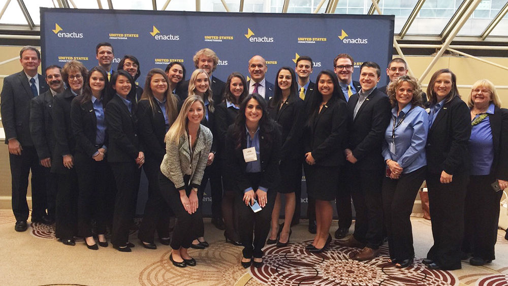 Penn State Altoona Enactus students, alums, and advisors