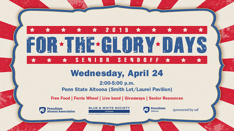 Altoona For the Glory Days digital sign