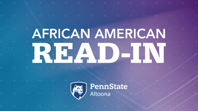 Penn State Altoona | African American Read-In