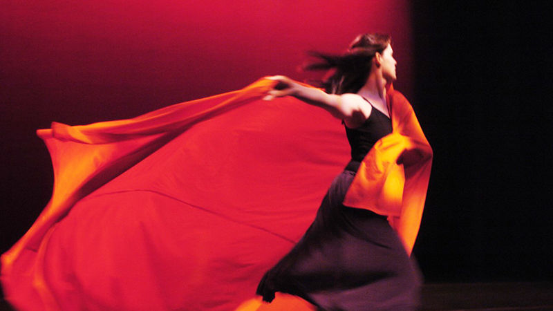An Allied Motion dancer performs