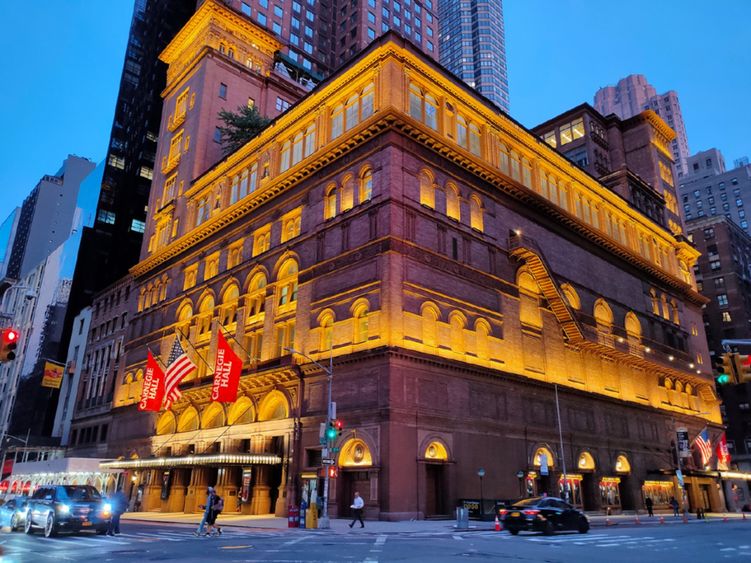 Carnegie Hall in New York City