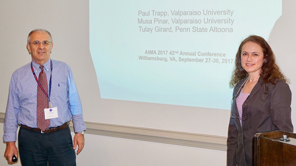 Tulary Girard presents paper at marketing conference