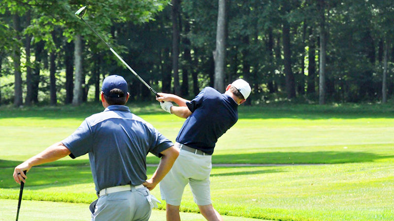 Golfers participate in the 2019 Community for Kids Golf Tournament
