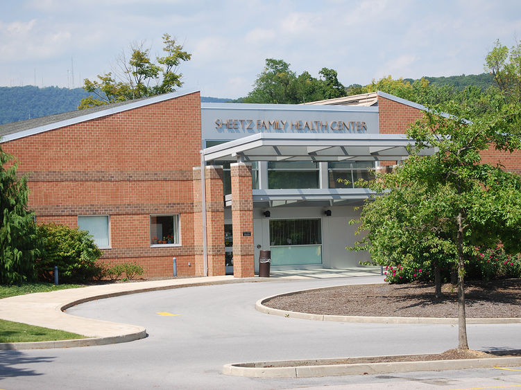 A photo of the Sheetz Family Health Center at Penn State Altoona