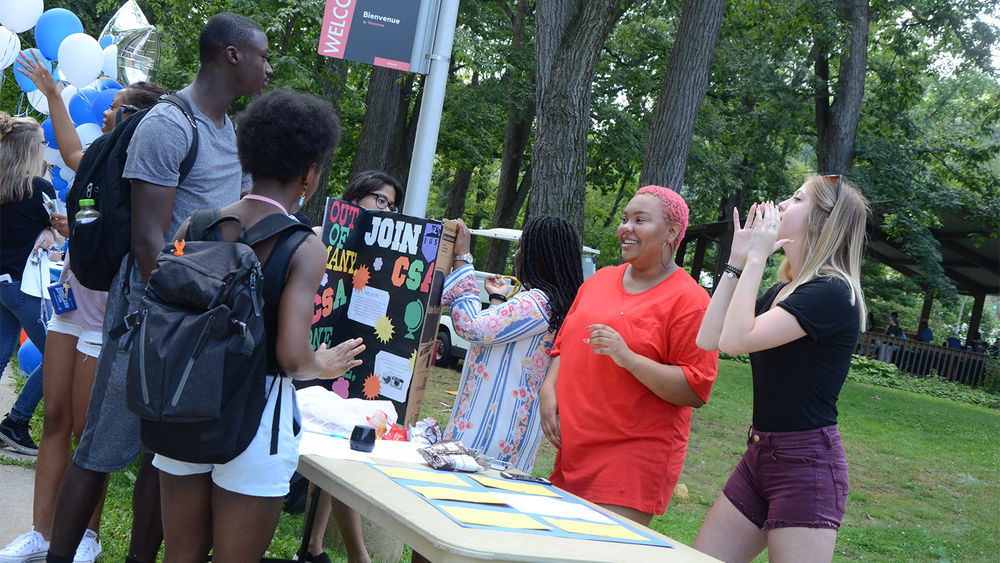 Involvement Fair fall 2018