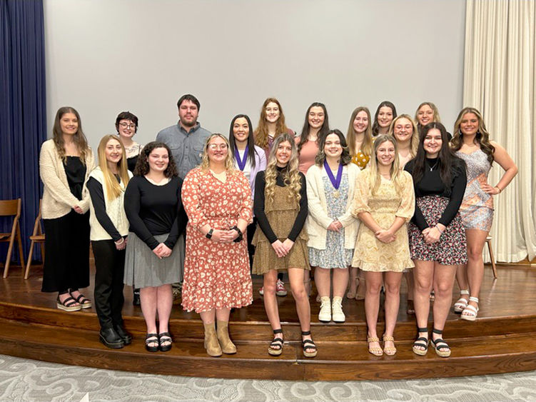 Spring 2023 Kappa Delta Pi inductees at Penn State Altoona