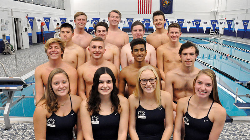 Altoona spring 2020 swimming team