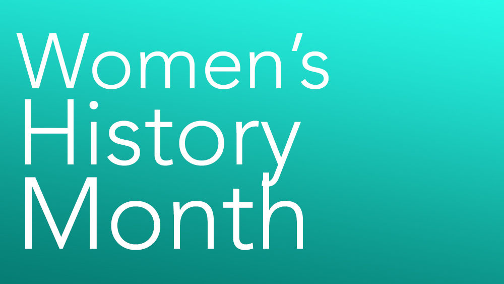 Women's History Month Graphic